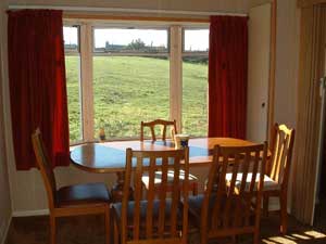 Dinning area with large dinning table