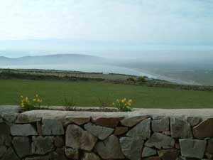 View of Hell's Mouth Bay from the patio.